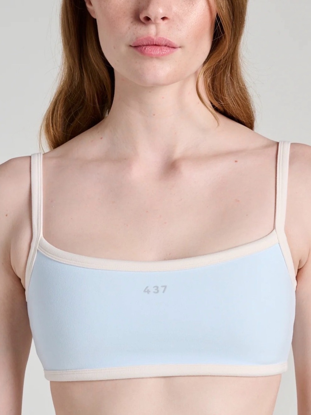 437 Sports Bra in light blue Size S